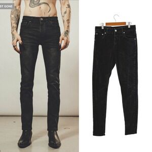 OTHERUK Slim Jeans Vintage Black Denim Menswear Inspired Size‎ 28